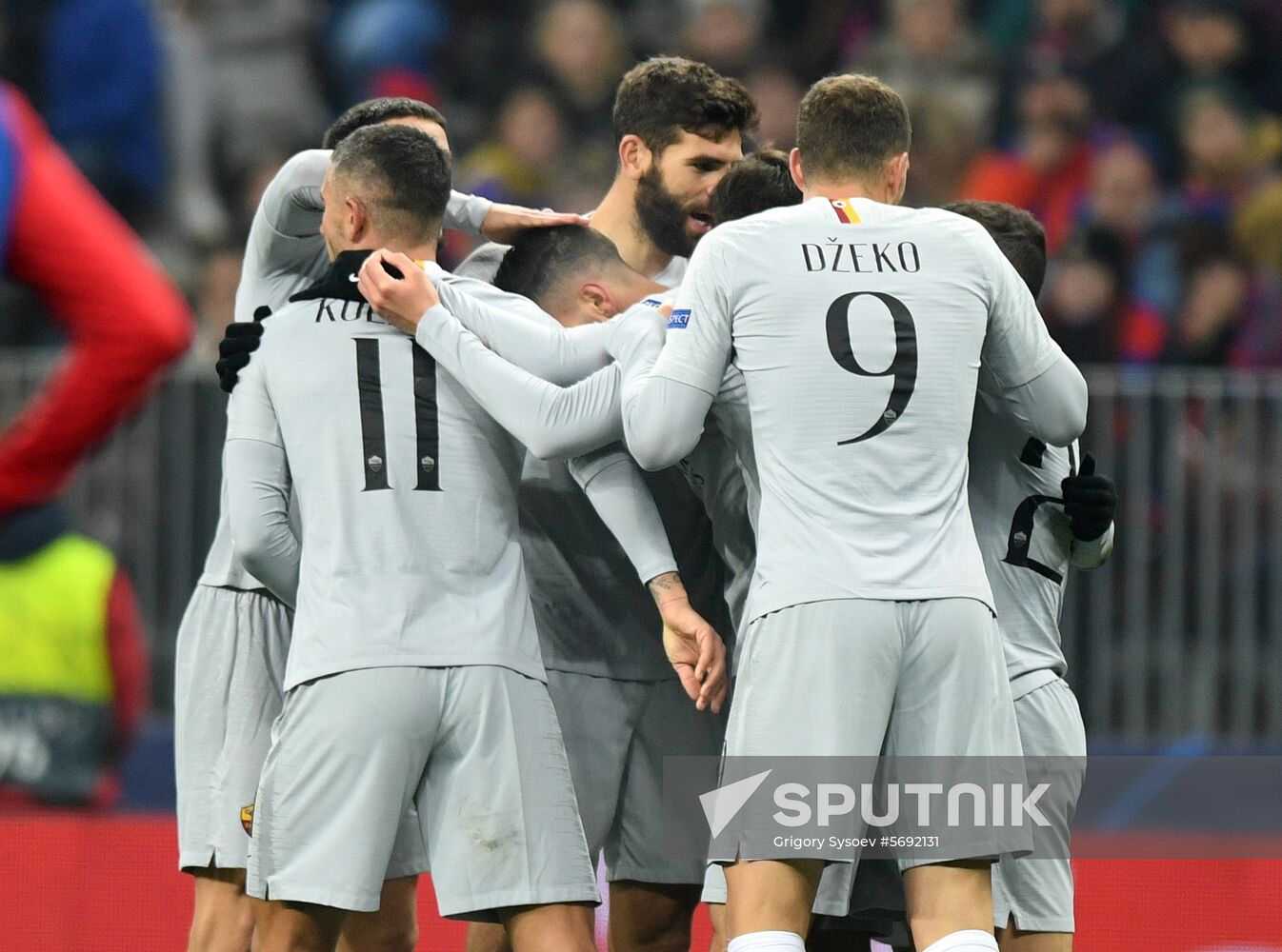Russia Soccer Champions League CSKA - Roma