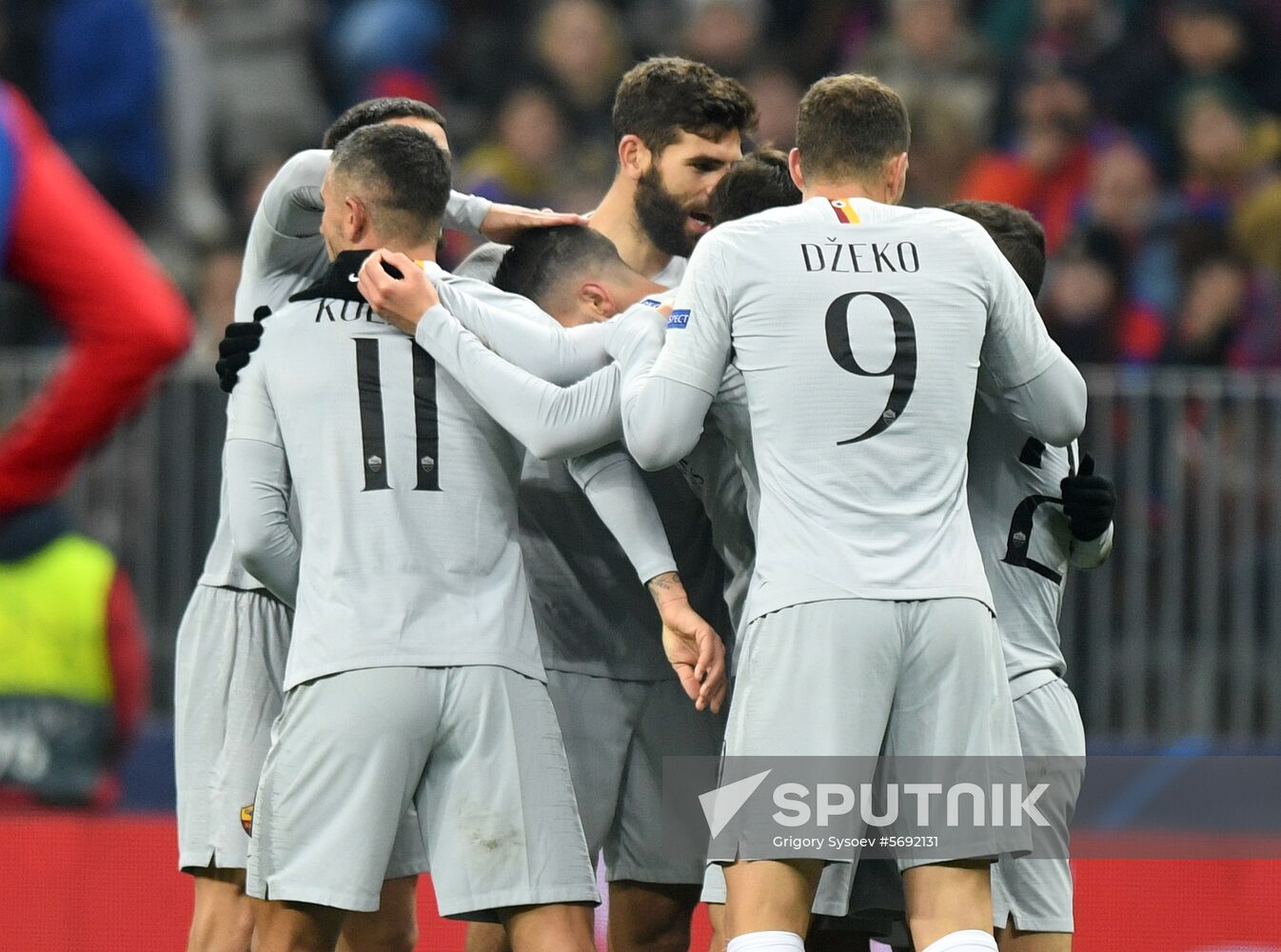 Russia Soccer Champions League CSKA - Roma