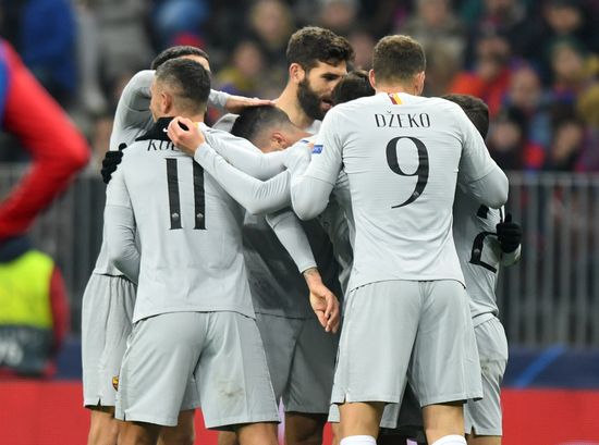 Russia Soccer Champions League CSKA - Roma