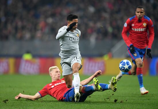 Russia Soccer Champions League CSKA - Roma