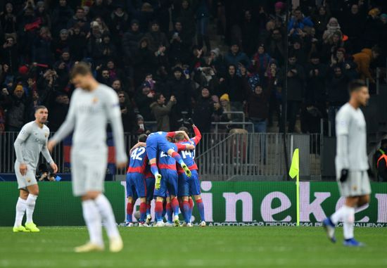 Russia Soccer Champions League CSKA - Roma