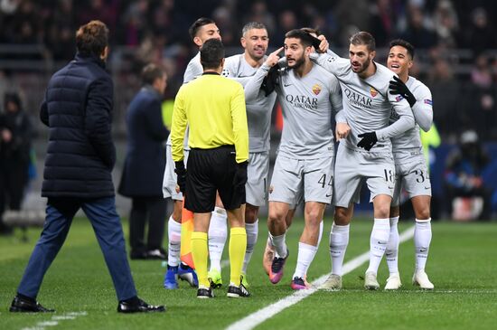 Russia Soccer Champions League CSKA - Roma