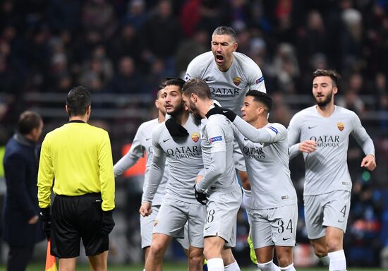 Russia Soccer Champions League CSKA - Roma