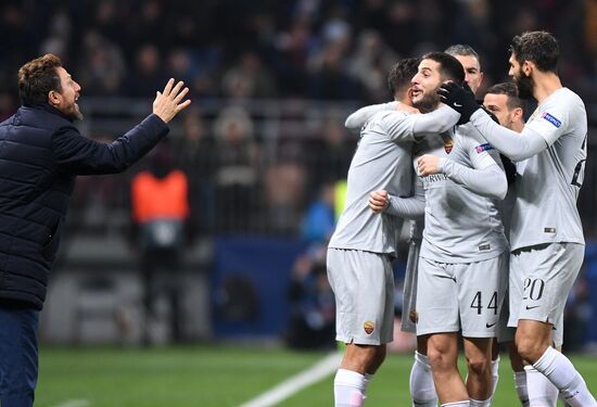 Russia Soccer Champions League CSKA - Roma