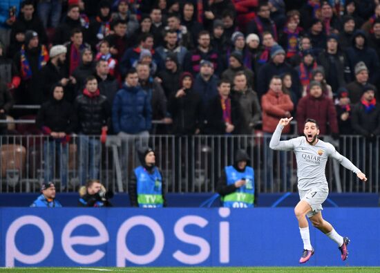 Russia Soccer Champions League CSKA - Roma