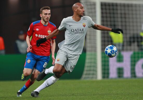 Russia Soccer Champions League CSKA - Roma