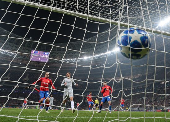 Russia Soccer Champions League CSKA - Roma