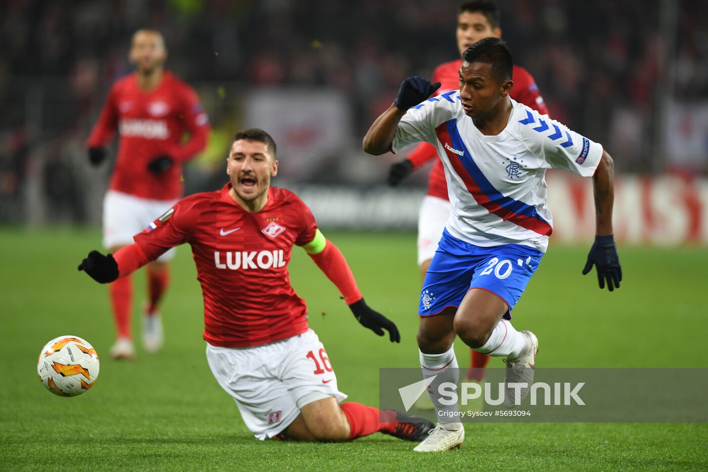 Russia Soccer Europa League Spartak - Rangers