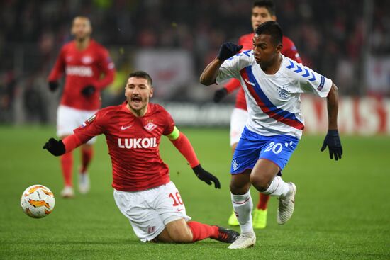 Russia Soccer Europa League Spartak - Rangers