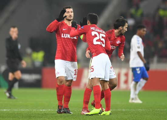 Russia Soccer Europa League Spartak - Rangers