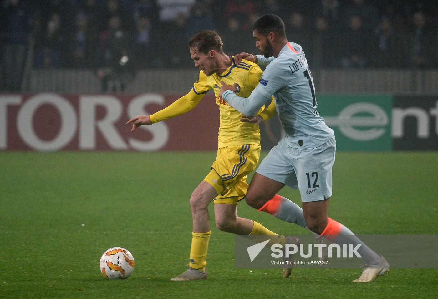 Belarus Soccer Europa League BATE - Chelsea