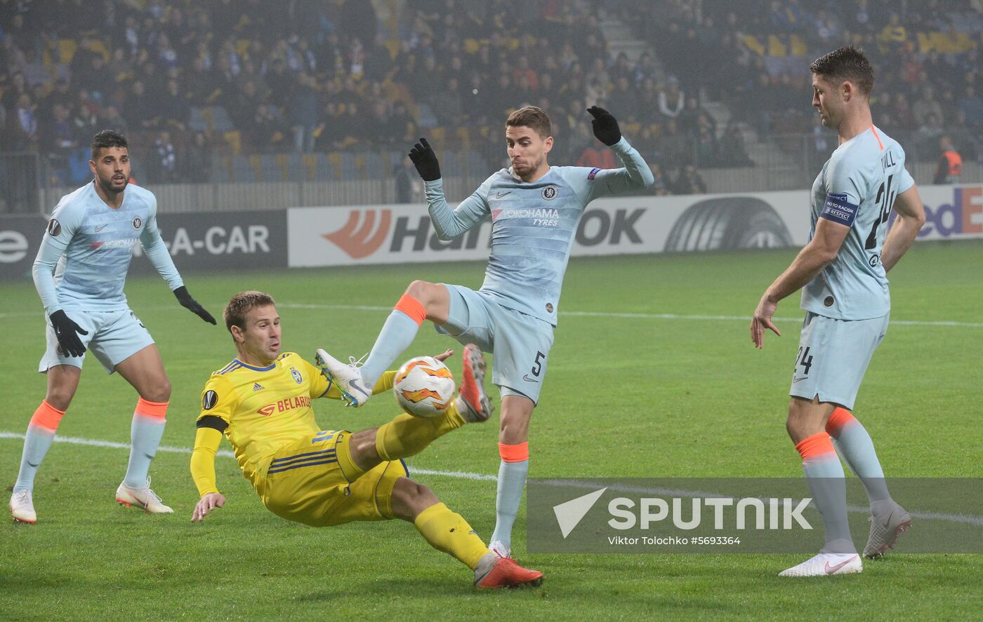 Belarus Soccer Europa League BATE - Chelsea
