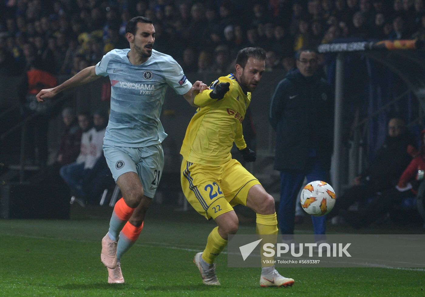 Belarus Soccer Europa League BATE - Chelsea
