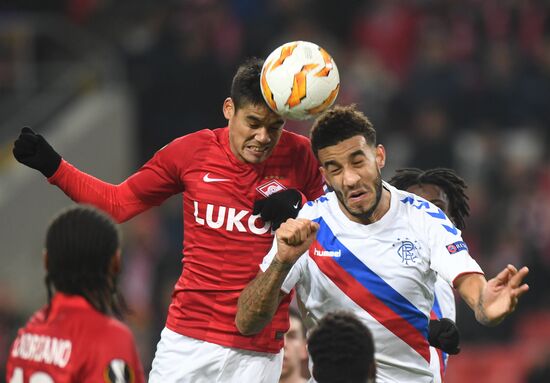 Russia Soccer Europa League Spartak - Rangers