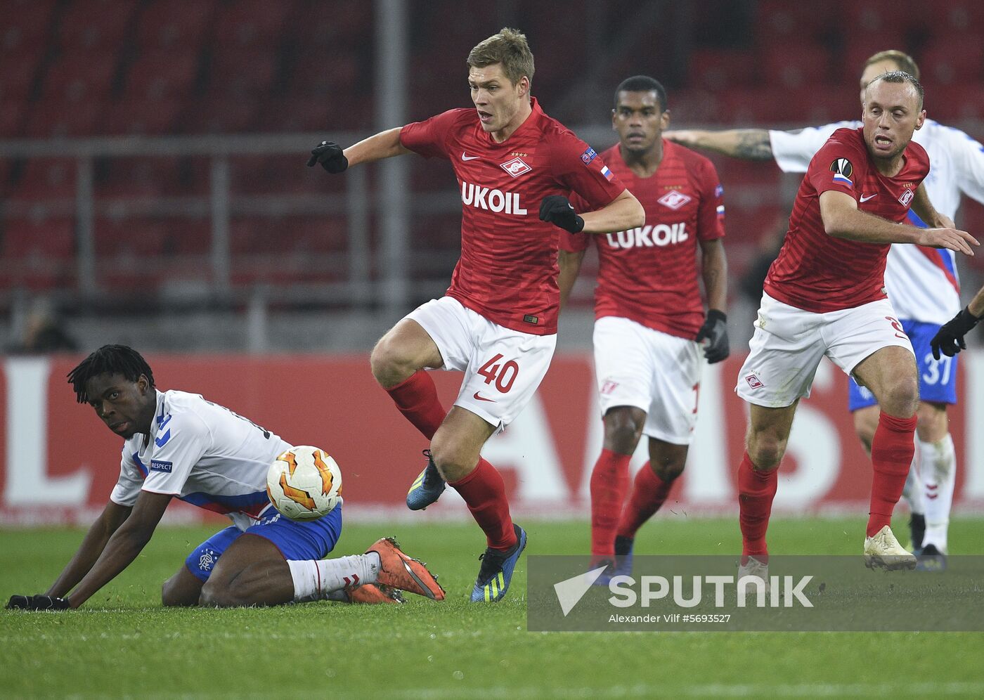 Russia Soccer Europa League Spartak - Rangers