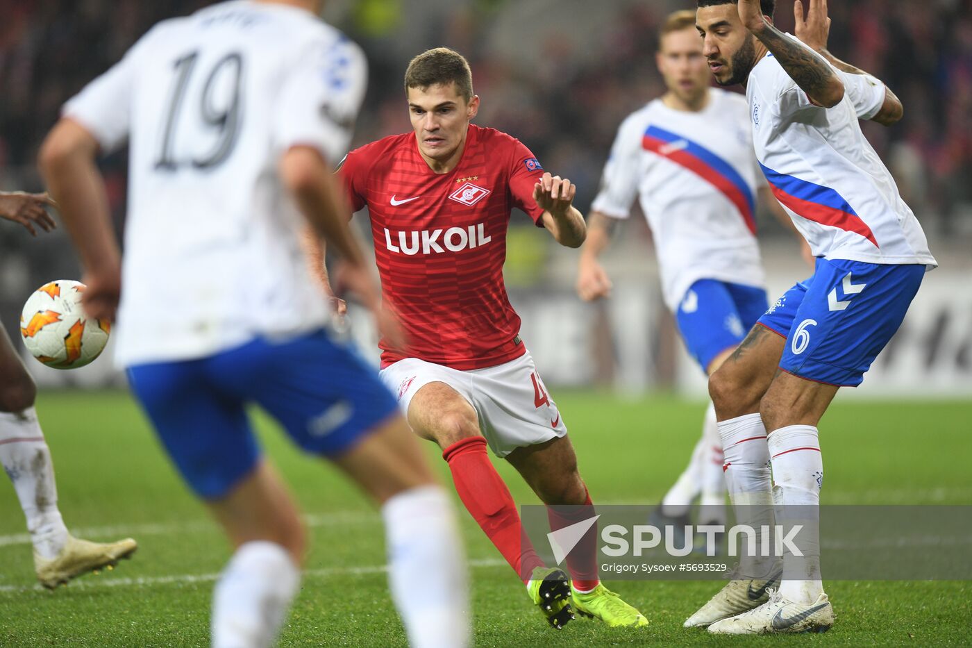 Russia Soccer Europa League Spartak - Rangers