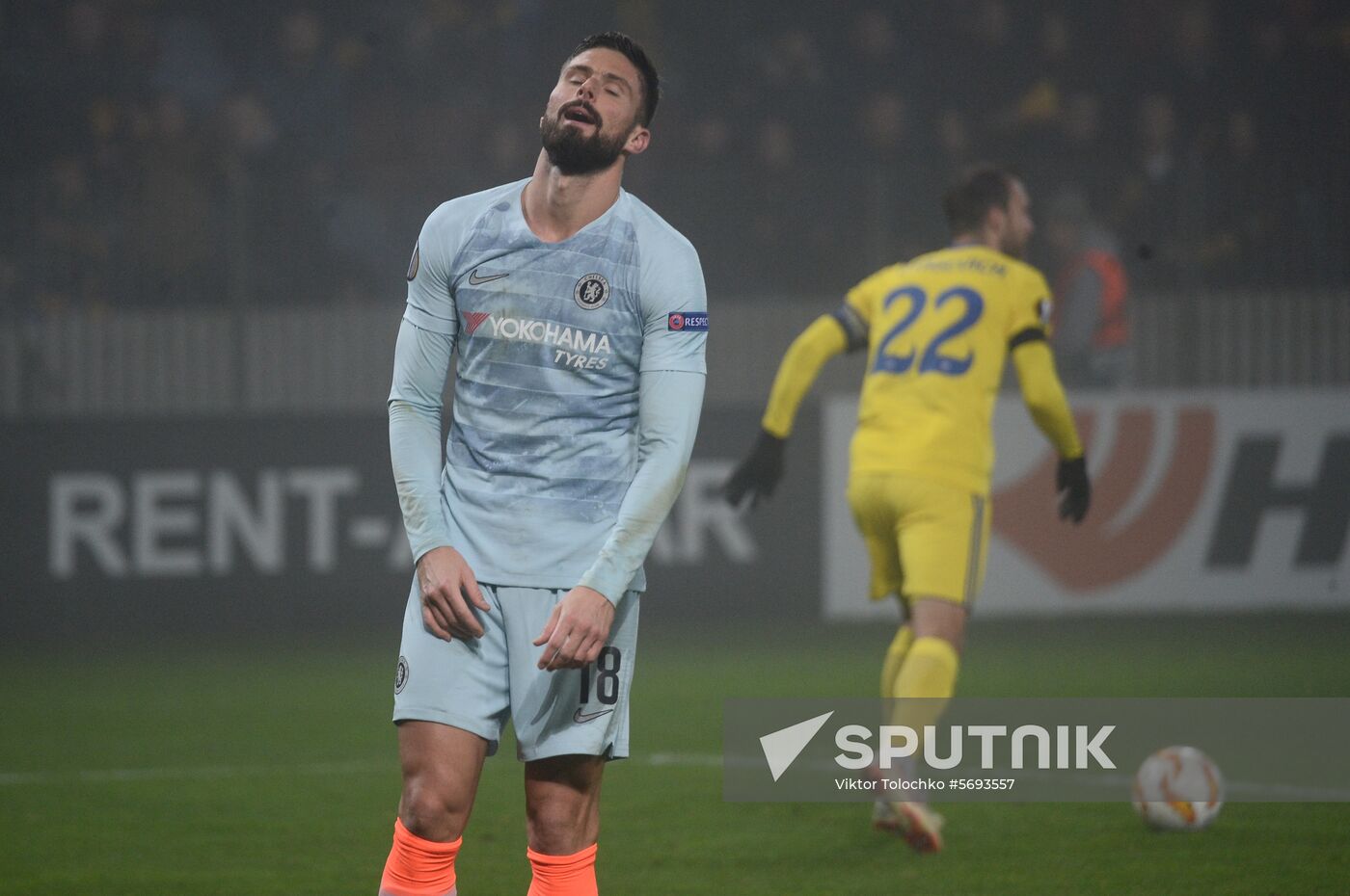 Belarus Soccer Europa League BATE - Chelsea