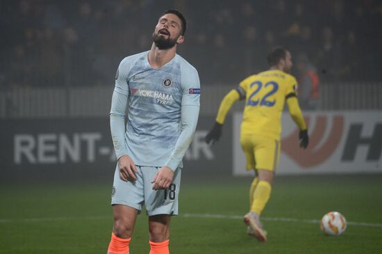 Belarus Soccer Europa League BATE - Chelsea