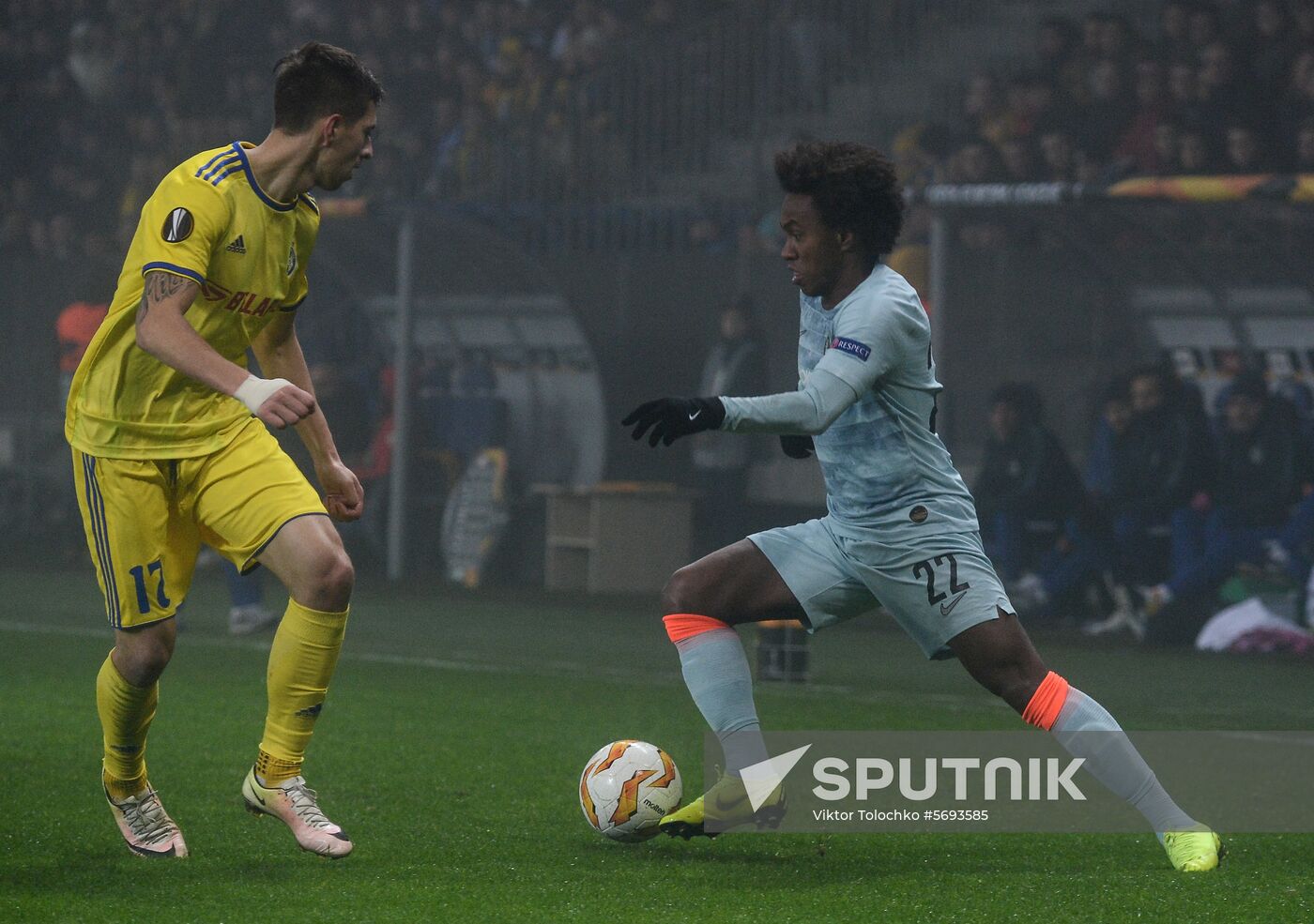 Belarus Soccer Europa League BATE - Chelsea