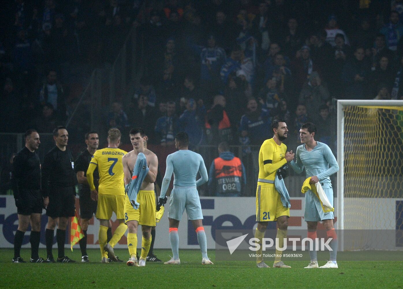 Belarus Soccer Europa League BATE - Chelsea