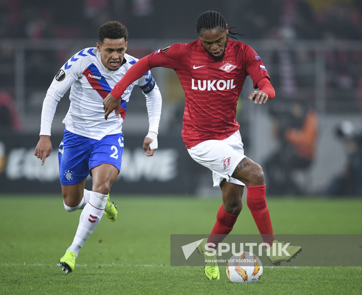 Russia Soccer Europa League Spartak - Rangers