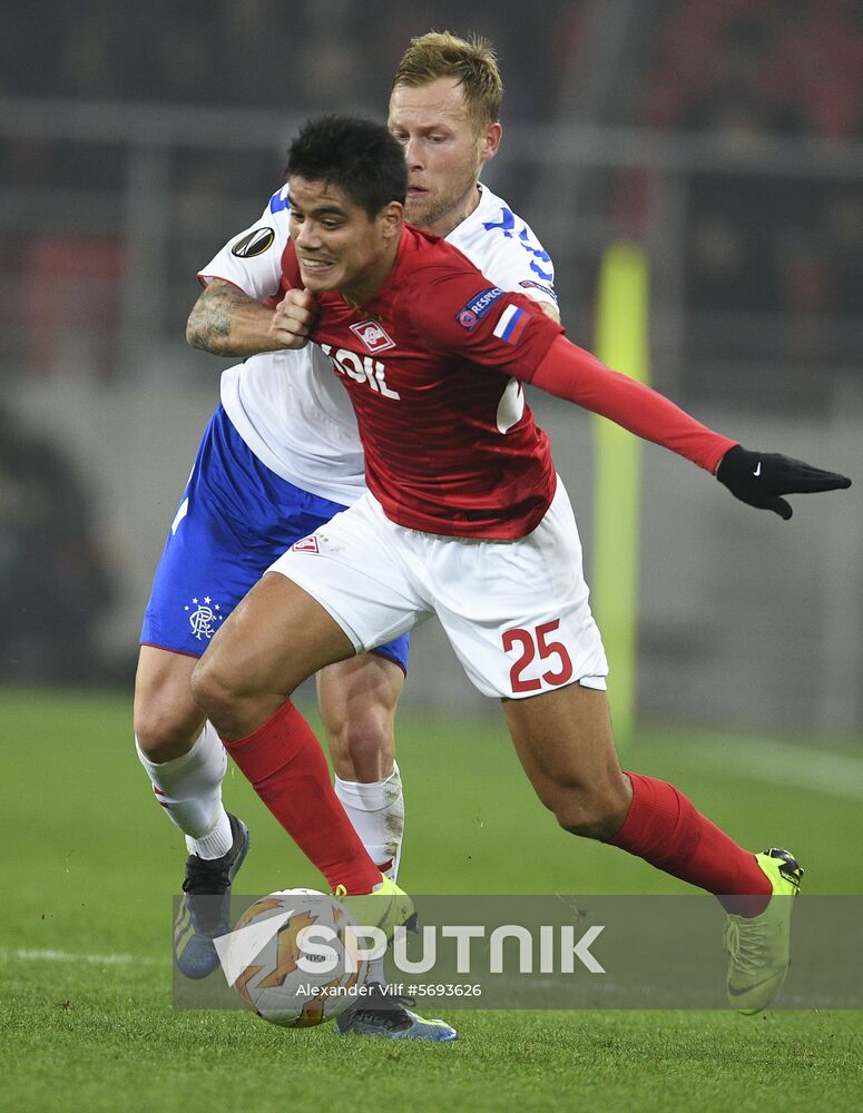 Russia Soccer Europa League Spartak - Rangers