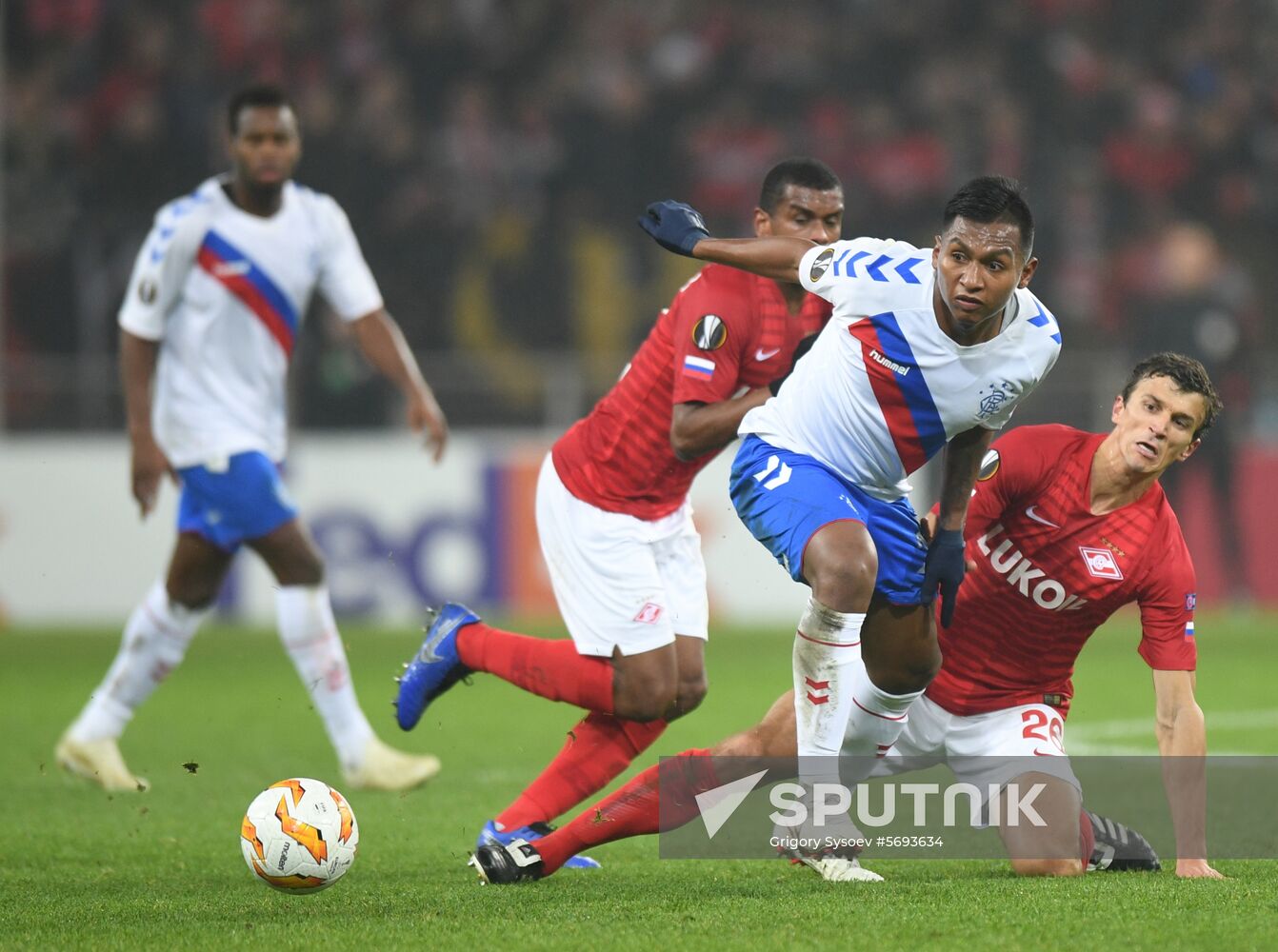 Russia Soccer Europa League Spartak - Rangers