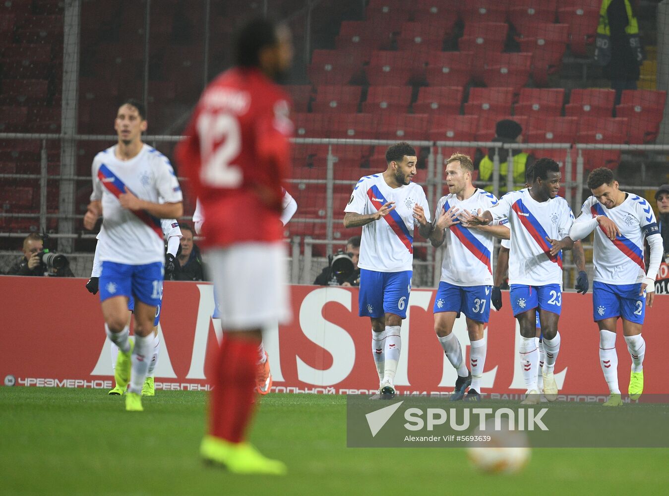 Russia Soccer Europa League Spartak - Rangers