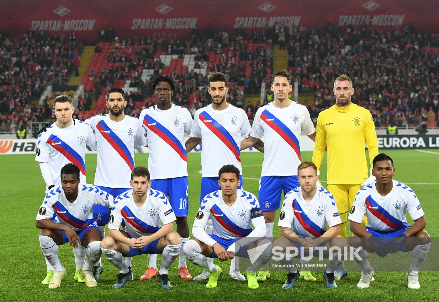 Russia Soccer Europa League Spartak - Rangers
