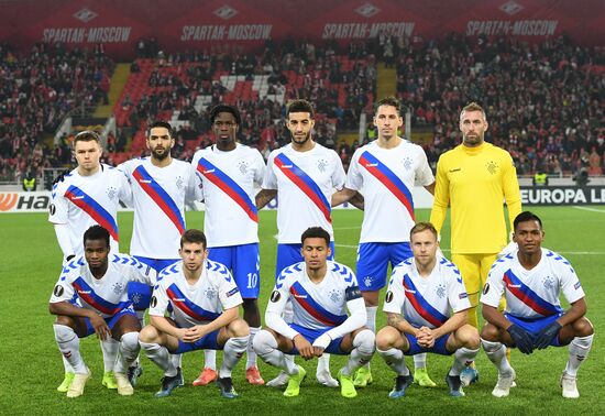 Russia Soccer Europa League Spartak - Rangers