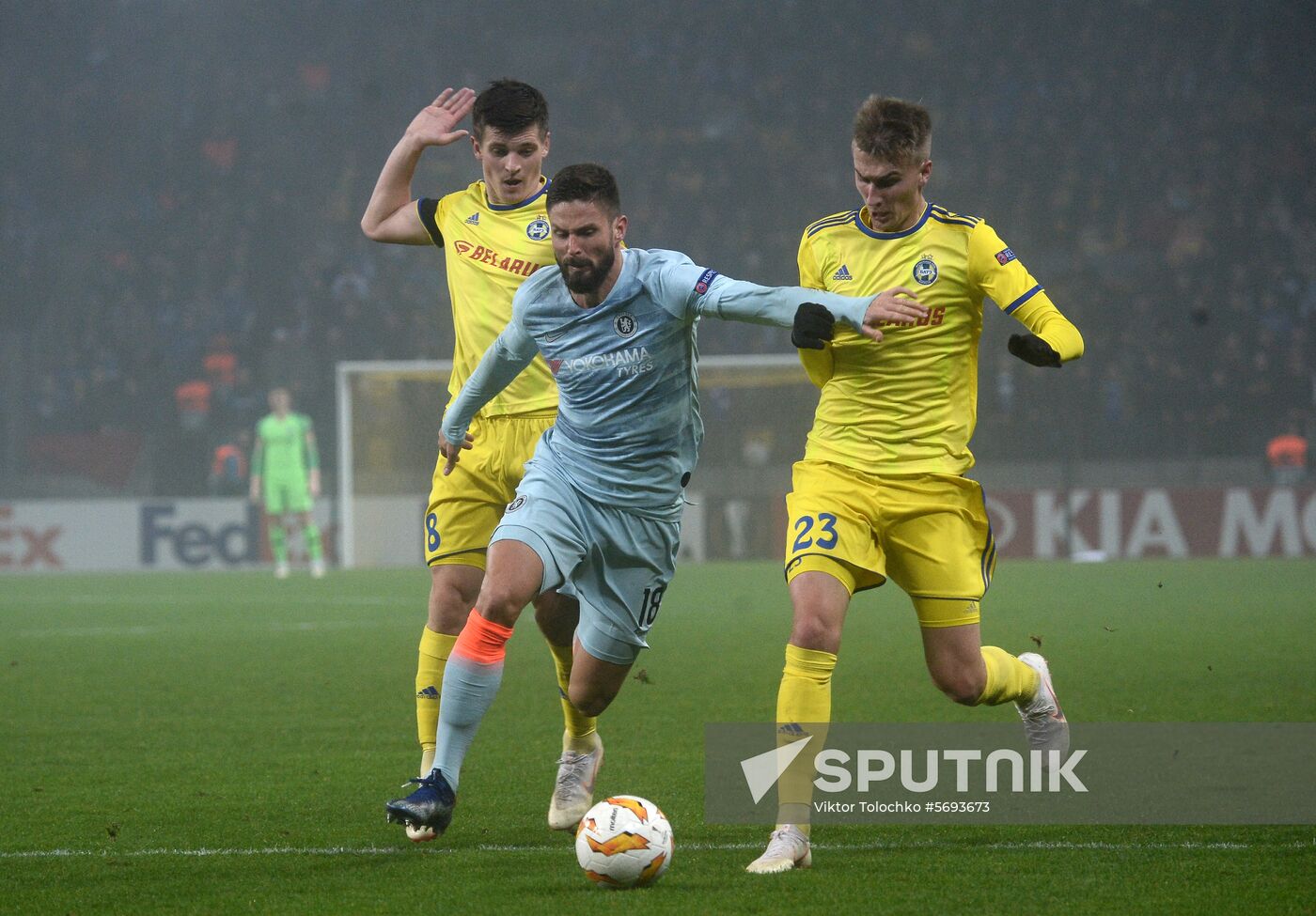 Belarus Soccer Europa League BATE - Chelsea