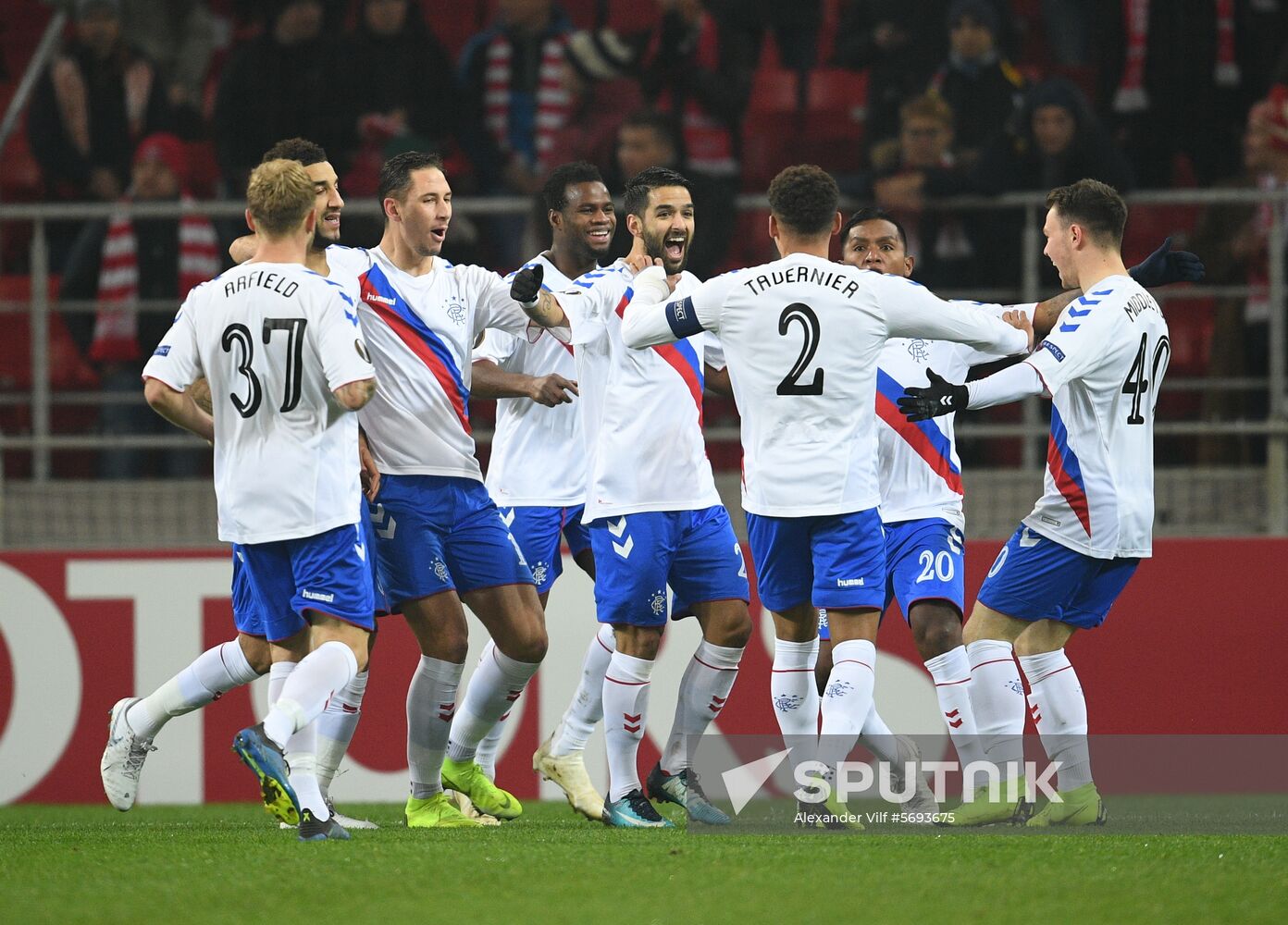 Russia Soccer Europa League Spartak - Rangers