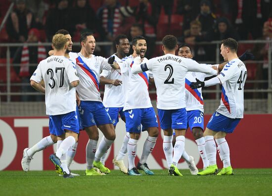 Russia Soccer Europa League Spartak - Rangers