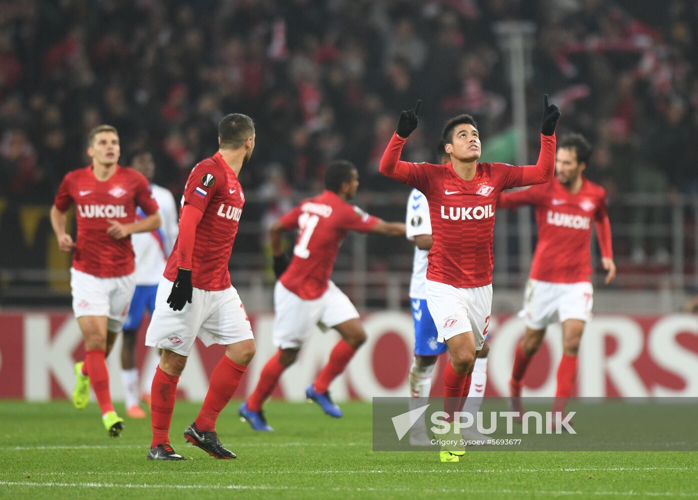 Russia Soccer Europa League Spartak - Rangers