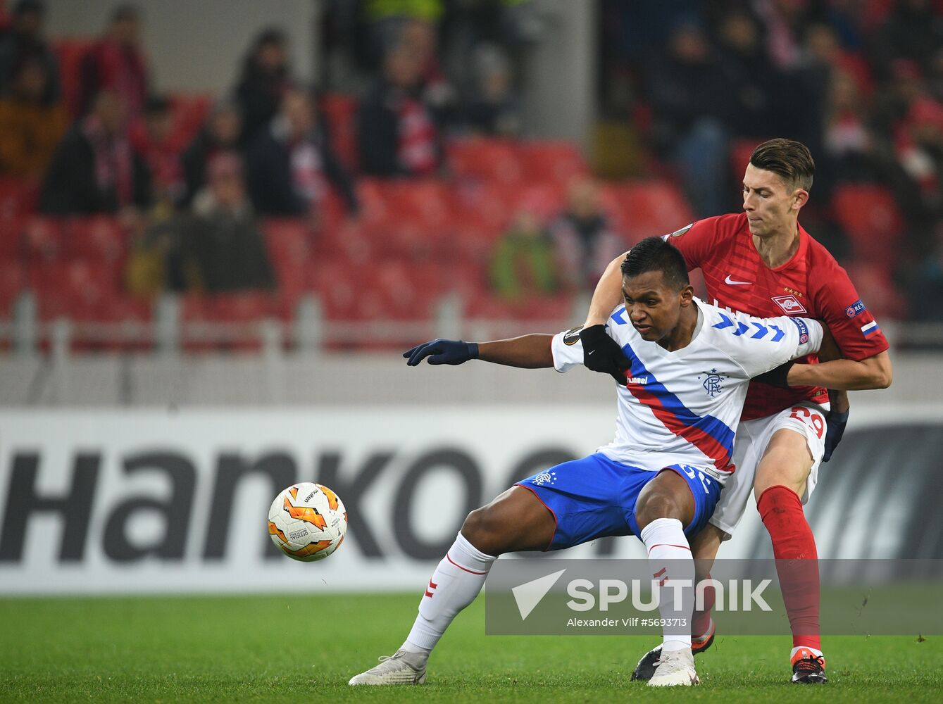 Russia Soccer Europa League Spartak - Rangers