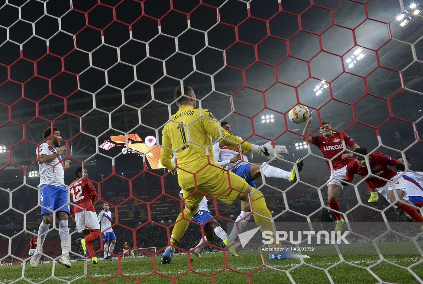 Russia Soccer Europa League Spartak - Rangers