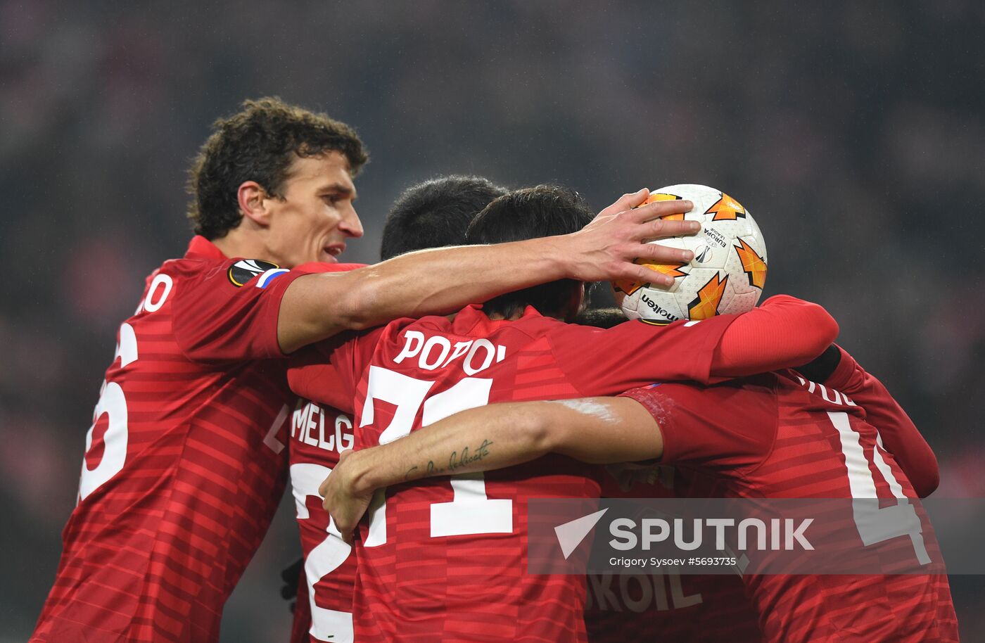 Russia Soccer Europa League Spartak - Rangers