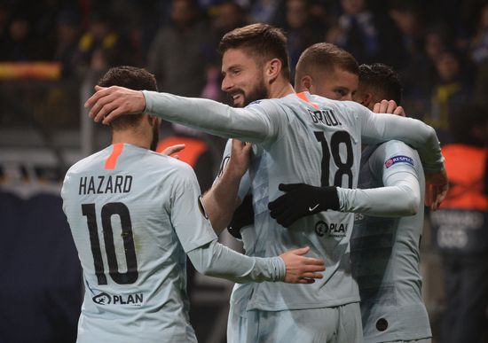 Belarus Soccer Europa League BATE - Chelsea