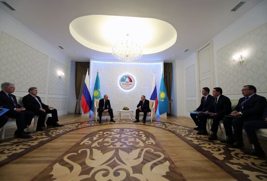 President Vladimir Putin's visit to Kazakhstan. Day two