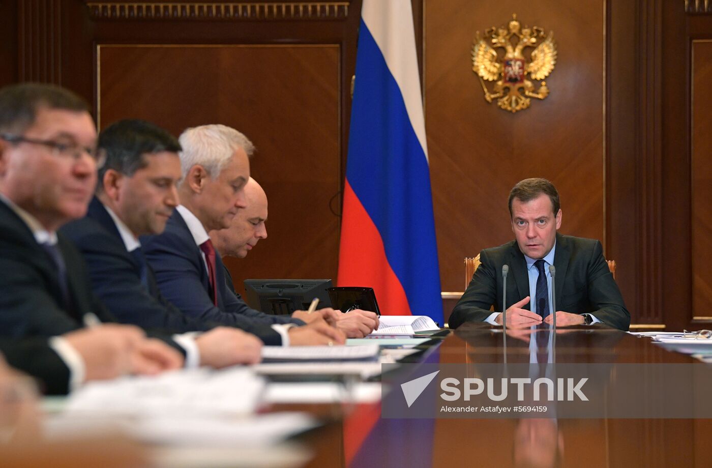 Prime Minister Dmitry Medvedev chairs meeting on agriculture development