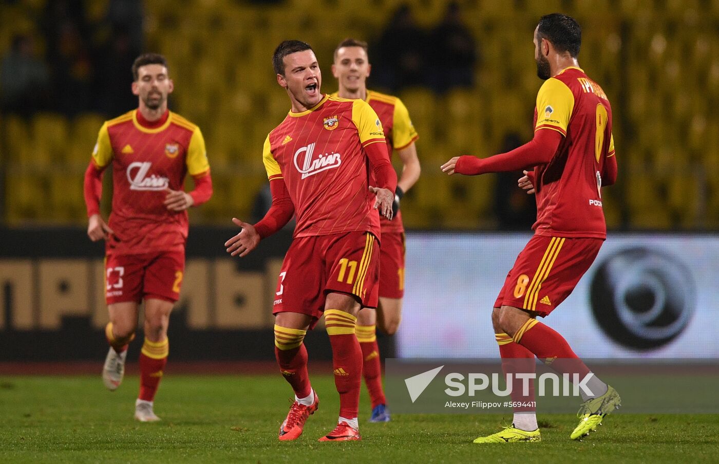 Russia Soccer Premier-League Arsenal - Anzhi