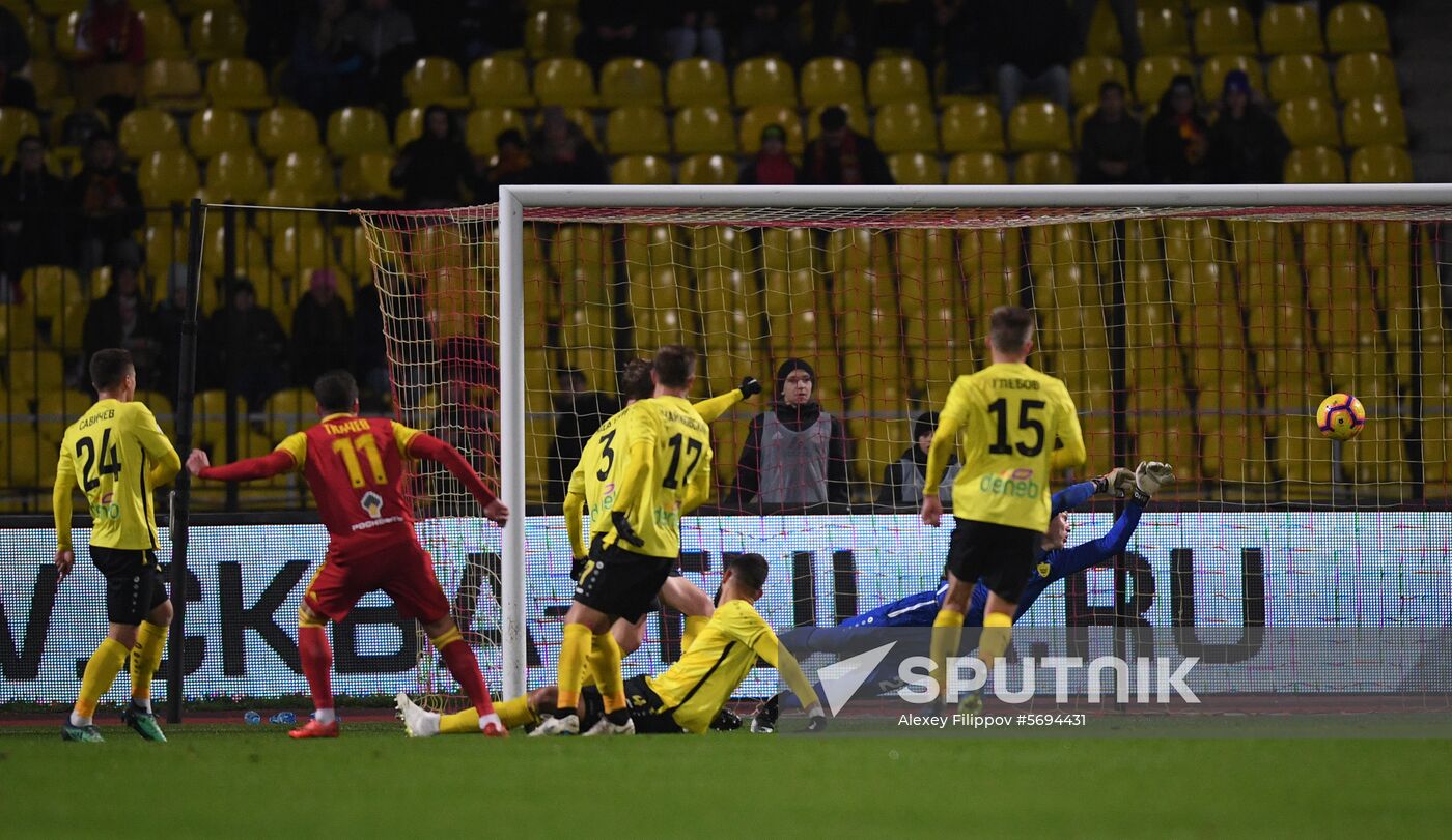 Russia Soccer Premier-League Arsenal - Anzhi