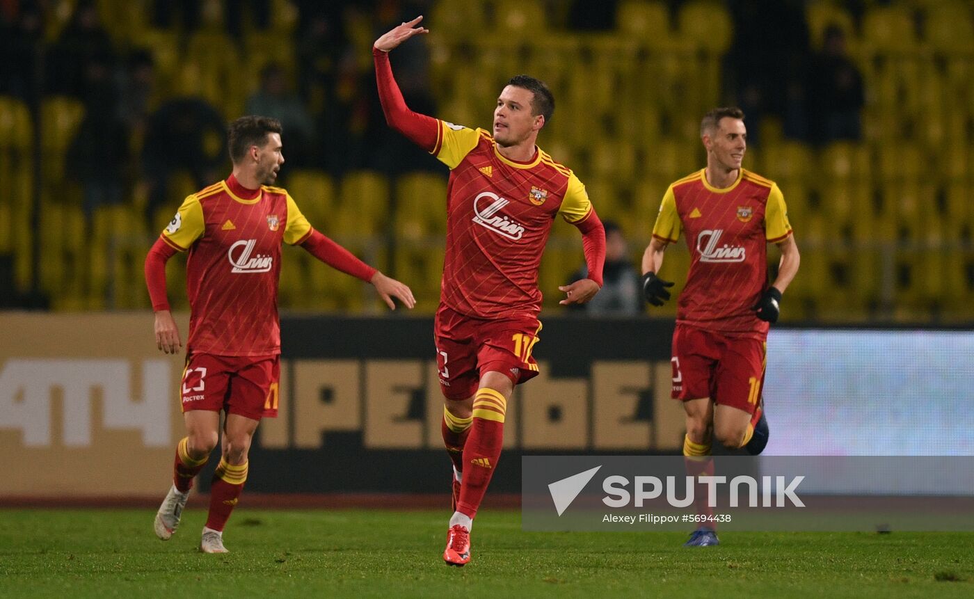 Russia Soccer Premier-League Arsenal - Anzhi