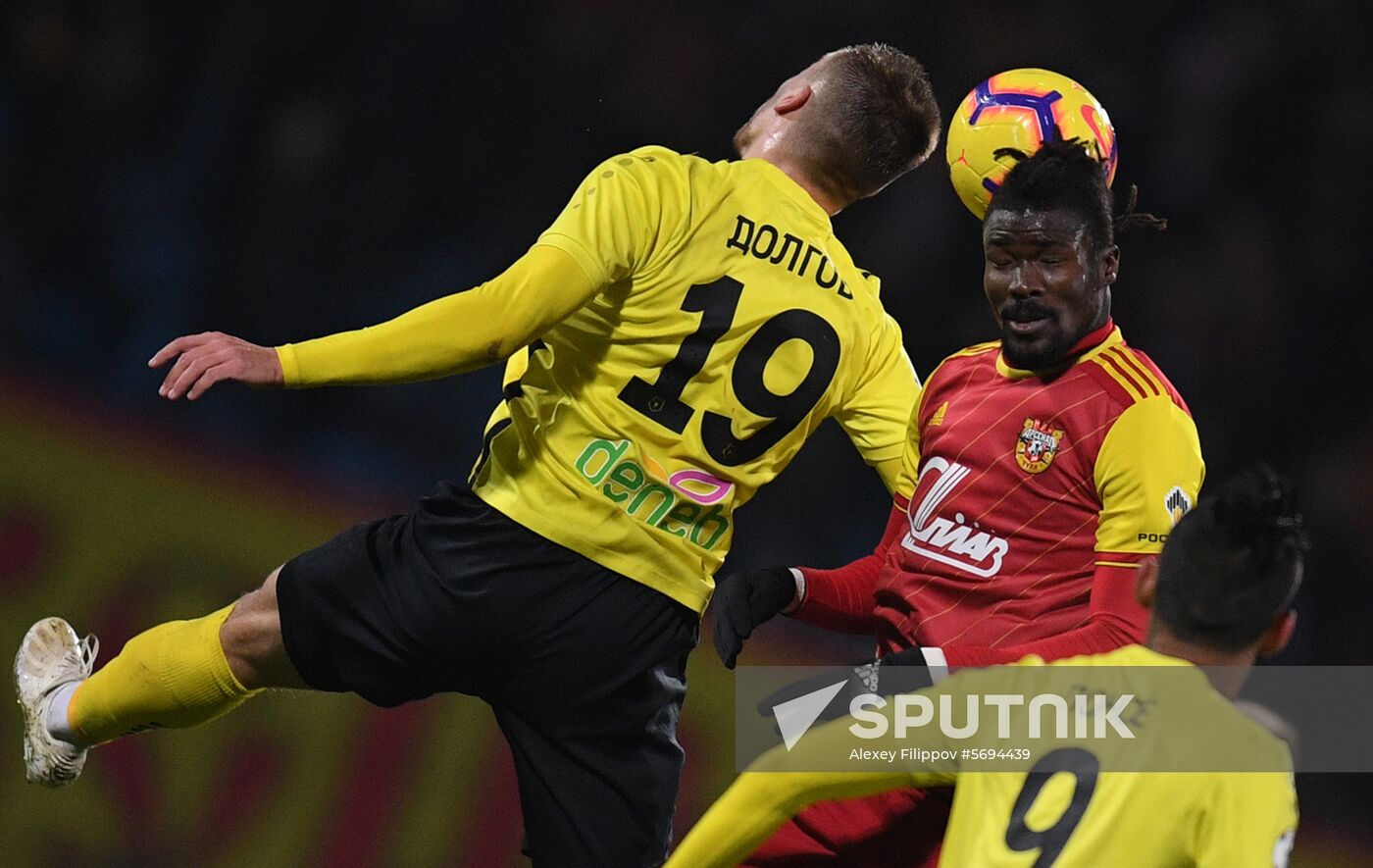 Russia Soccer Premier-League Arsenal - Anzhi