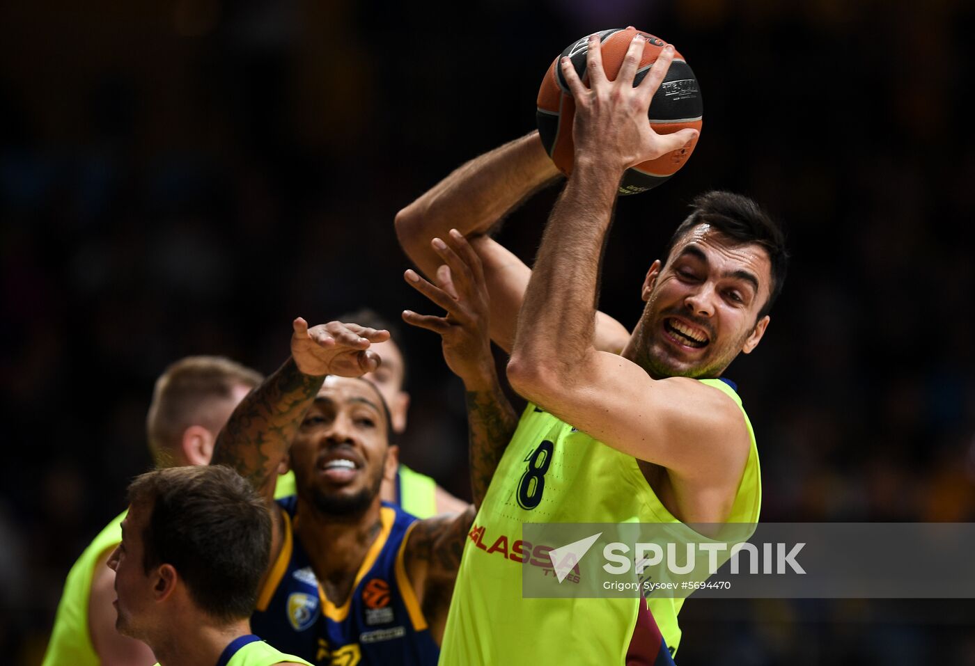 Russia Basketball Euroleague Khimki - Barcelona 