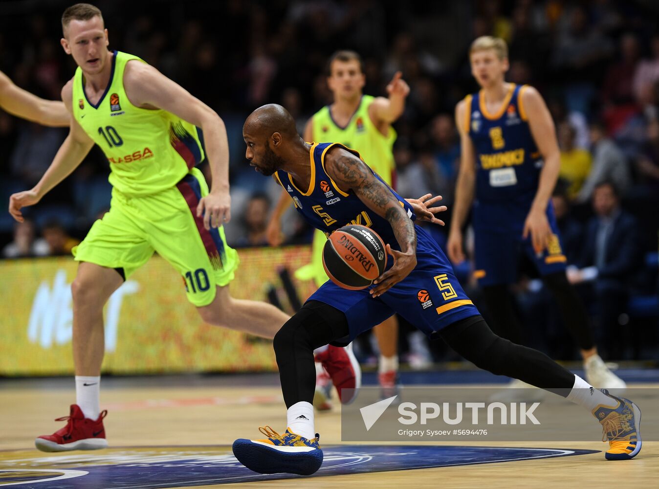 Russia Basketball Euroleague Khimki - Barcelona