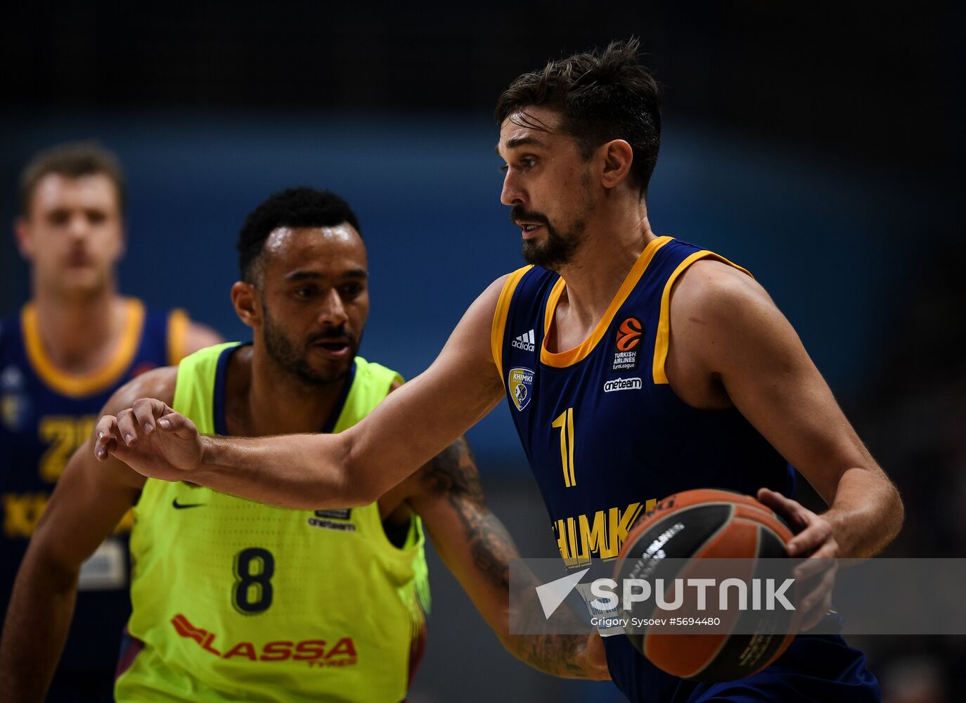 Russia Basketball Euroleague Khimki - Barcelona 