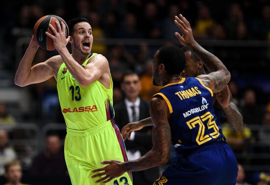 Russia Basketball Euroleague Khimki - Barcelona 