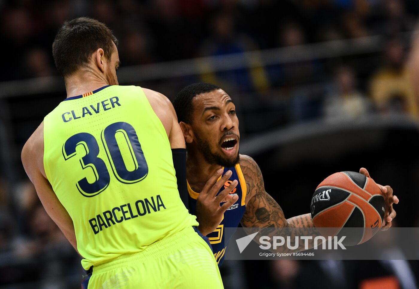 Russia Basketball Euroleague Khimki - Barcelona 