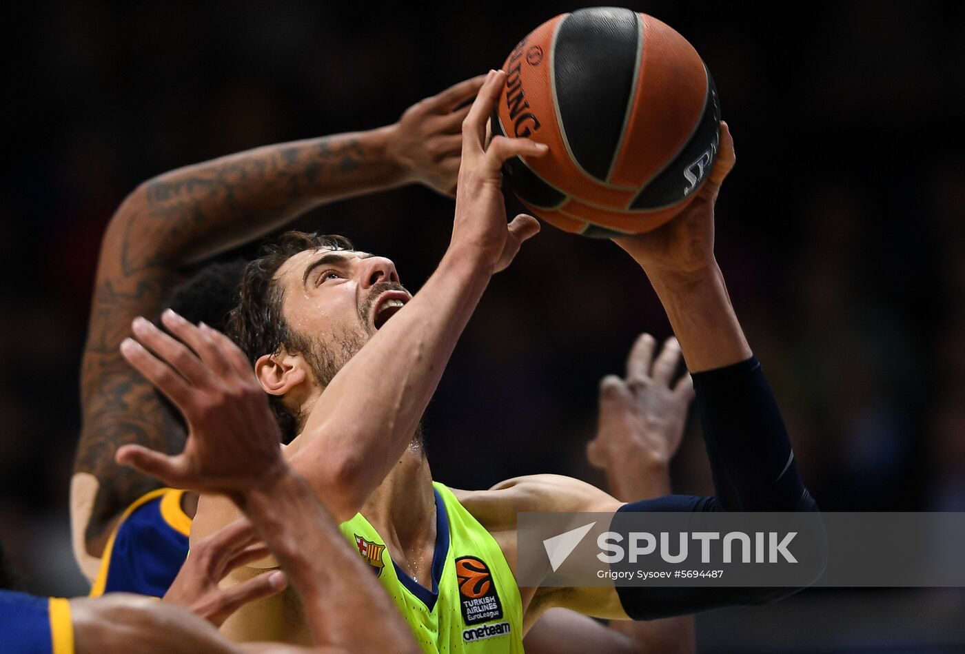 Russia Basketball Euroleague Khimki - Barcelona